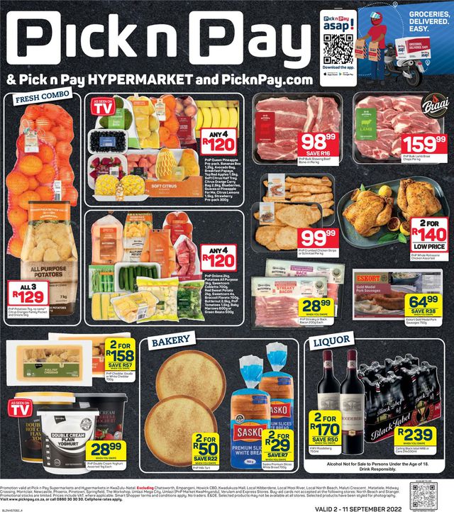 Pick n Pay Catalogue from 2022/09/02
