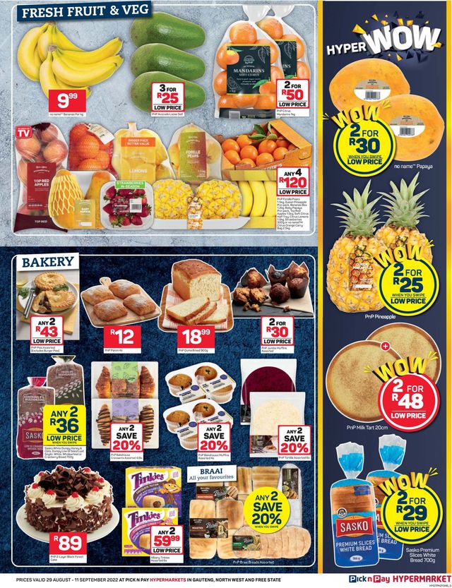 Pick n Pay Catalogue from 2022/08/29
