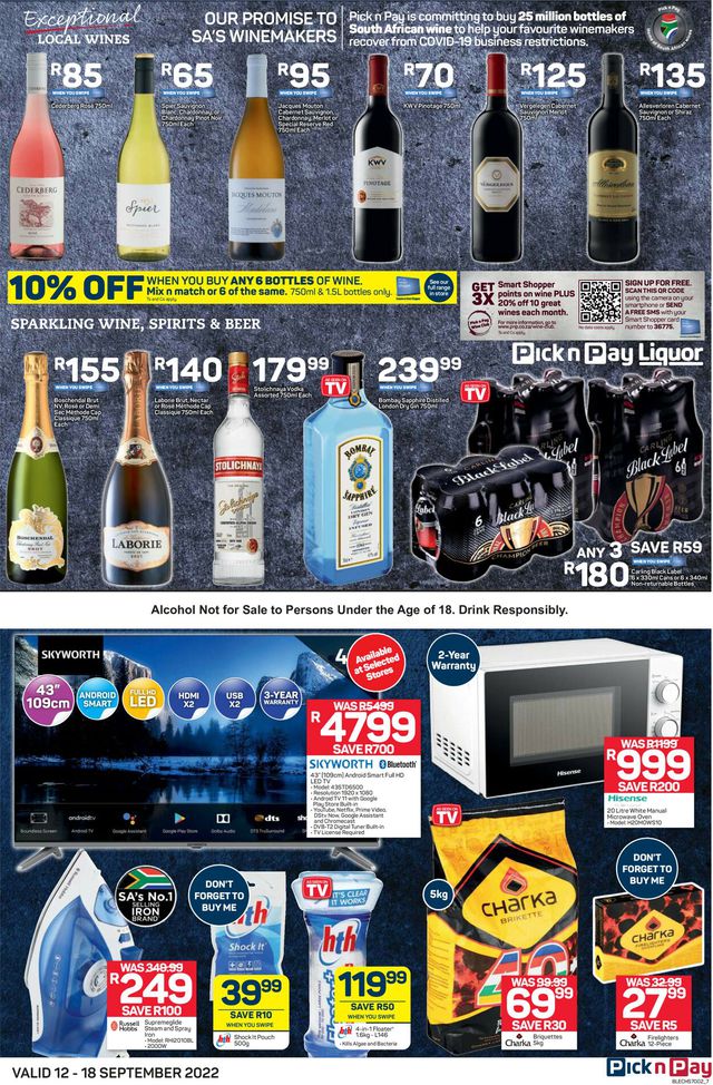Pick n Pay Catalogue from 2022/09/12