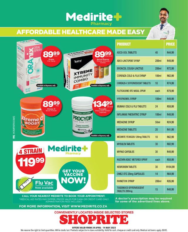 Shoprite Catalogue from 2023/04/24