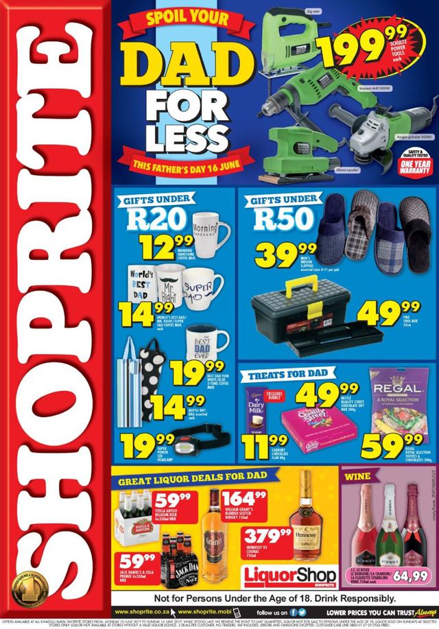 Shoprite Catalogue from 2019/06/10