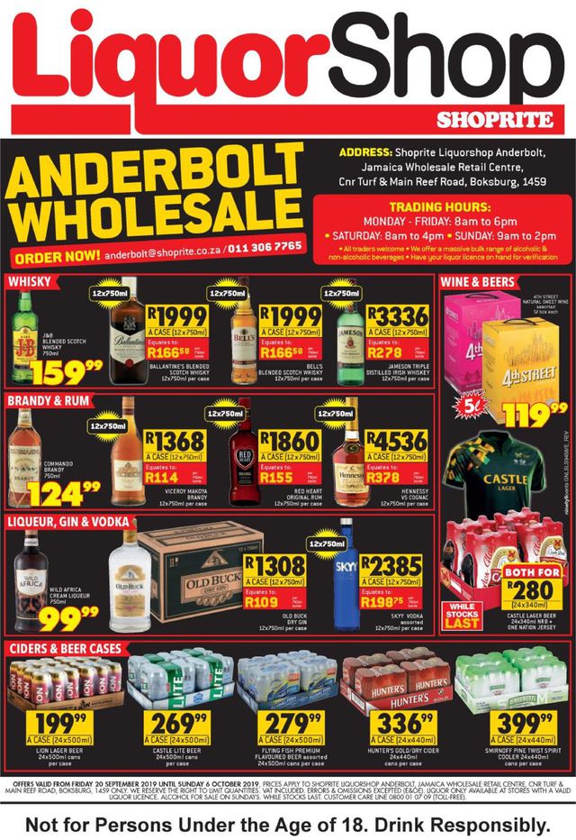 Shoprite Catalogue from 2019/09/20