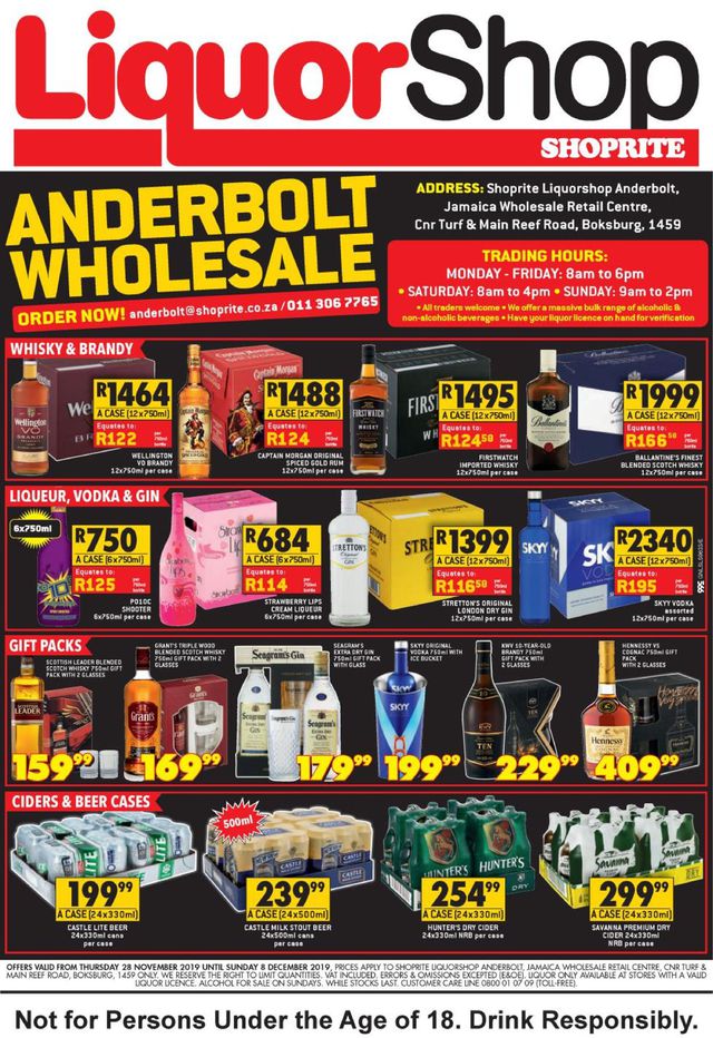 Shoprite Catalogue from 2019/11/28