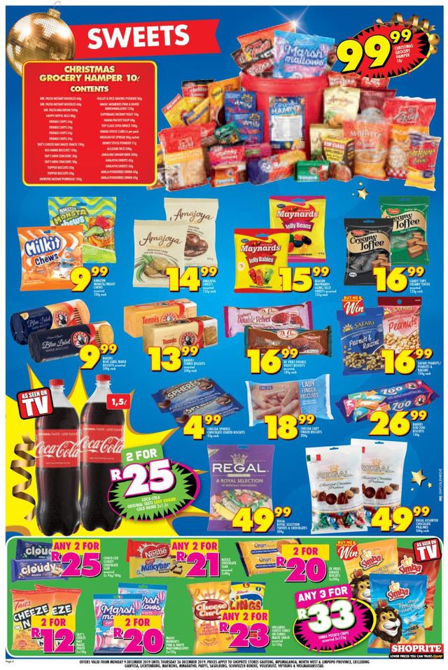 Shoprite Catalogue from 2019/12/09
