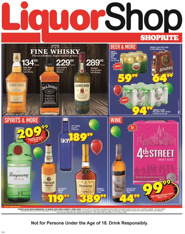 Shoprite Catalogue from 2020/03/18
