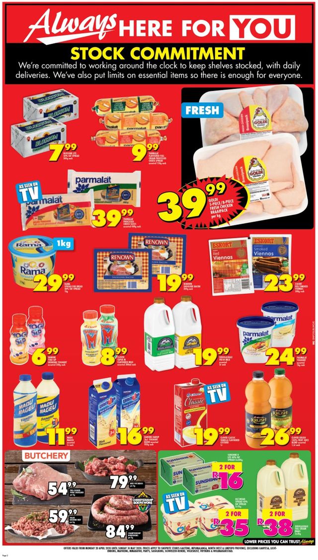 Shoprite Catalogue from 2020/04/20