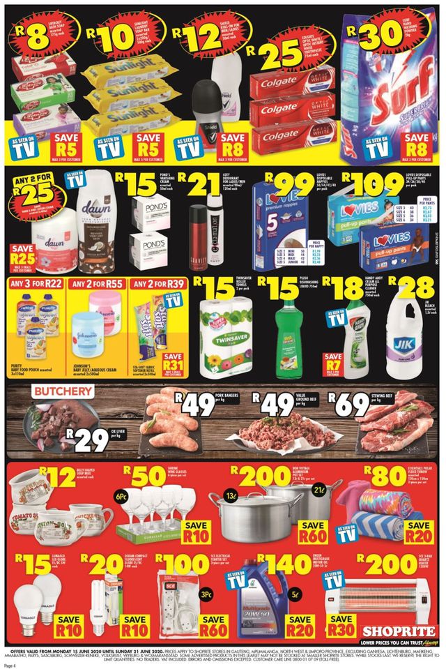 Shoprite Catalogue from 2020/06/15