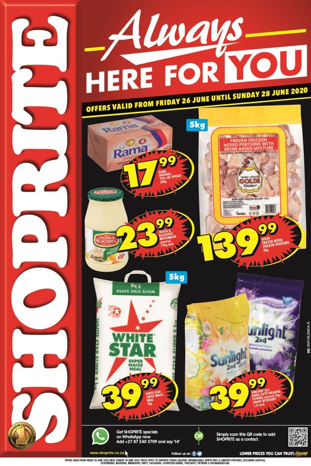 Shoprite Catalogue from 2020/06/26