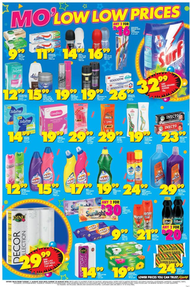 Shoprite Catalogue from 2020/08/11