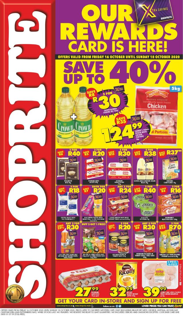 Shoprite Catalogue from 2020/10/16