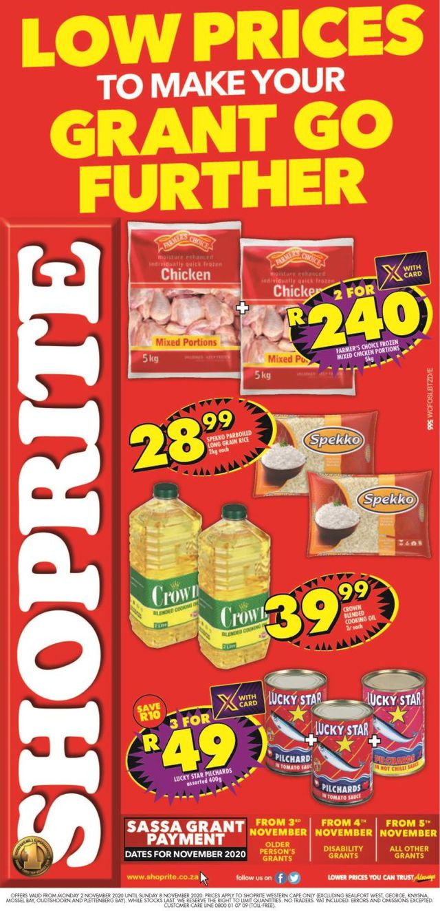 Shoprite Catalogue from 2020/11/02