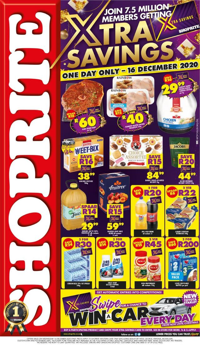 Shoprite Catalogue from 2020/12/16