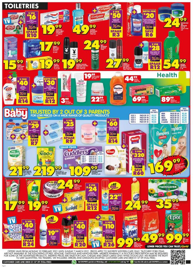 Shoprite Catalogue from 2021/02/22