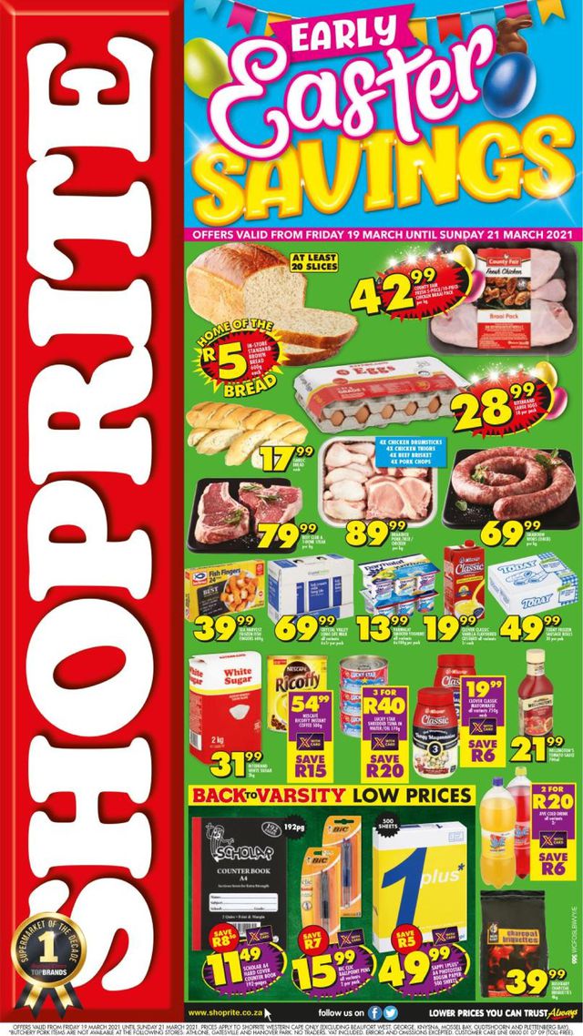 Shoprite Catalogue from 2021/03/19