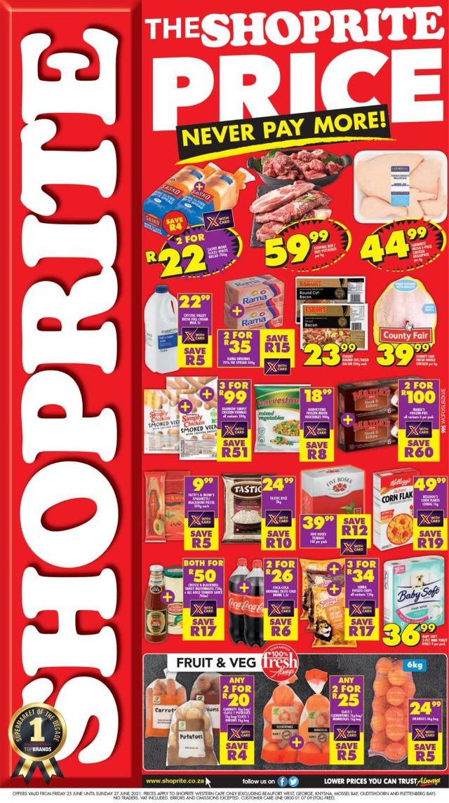 Shoprite Catalogue from 2021/06/25
