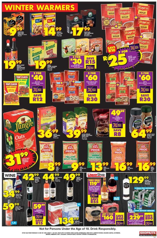 Shoprite Catalogue from 2021/06/23
