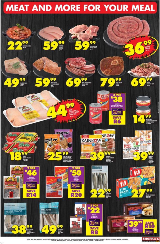 Shoprite Catalogue from 2021/07/12