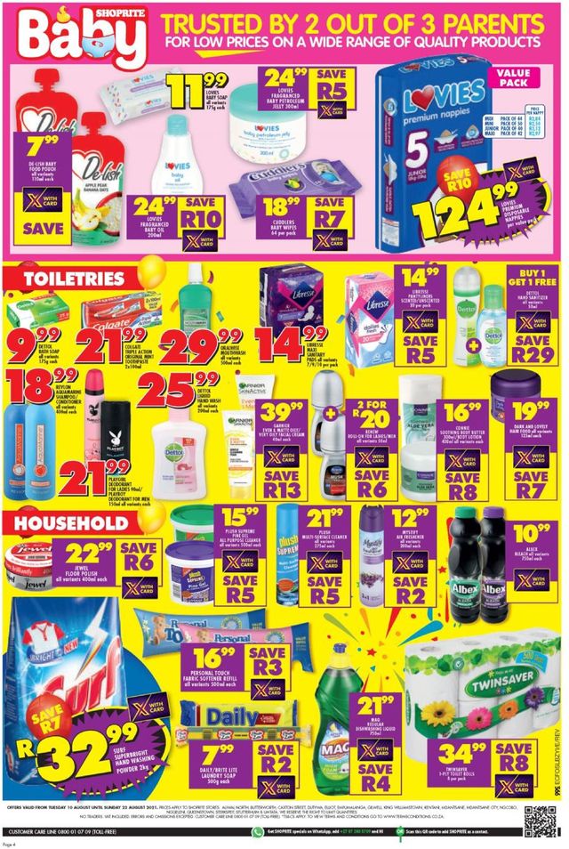 Shoprite Catalogue from 2021/08/10