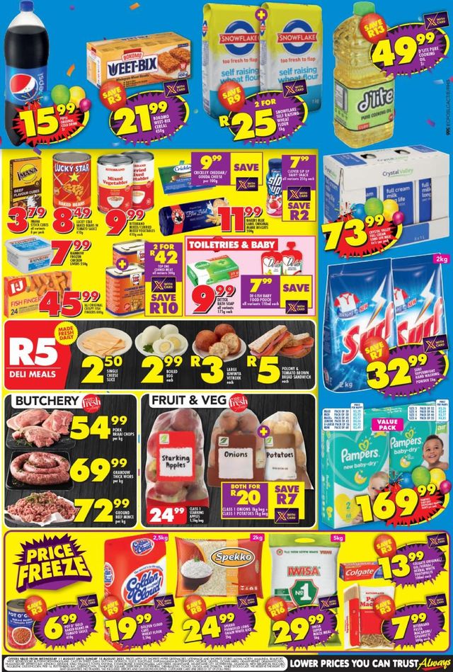Shoprite Catalogue from 2021/08/11