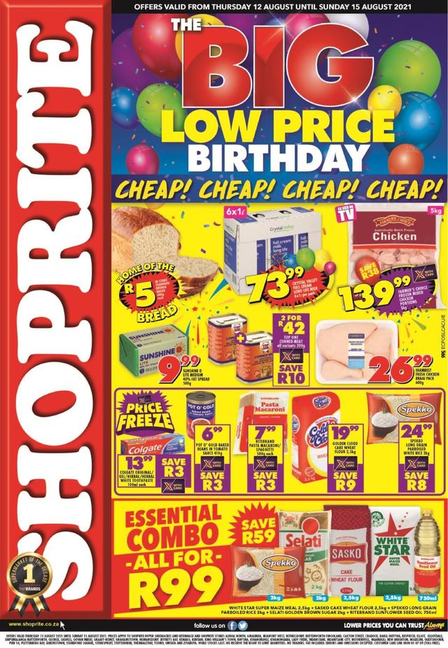 Shoprite Catalogue from 2021/08/12