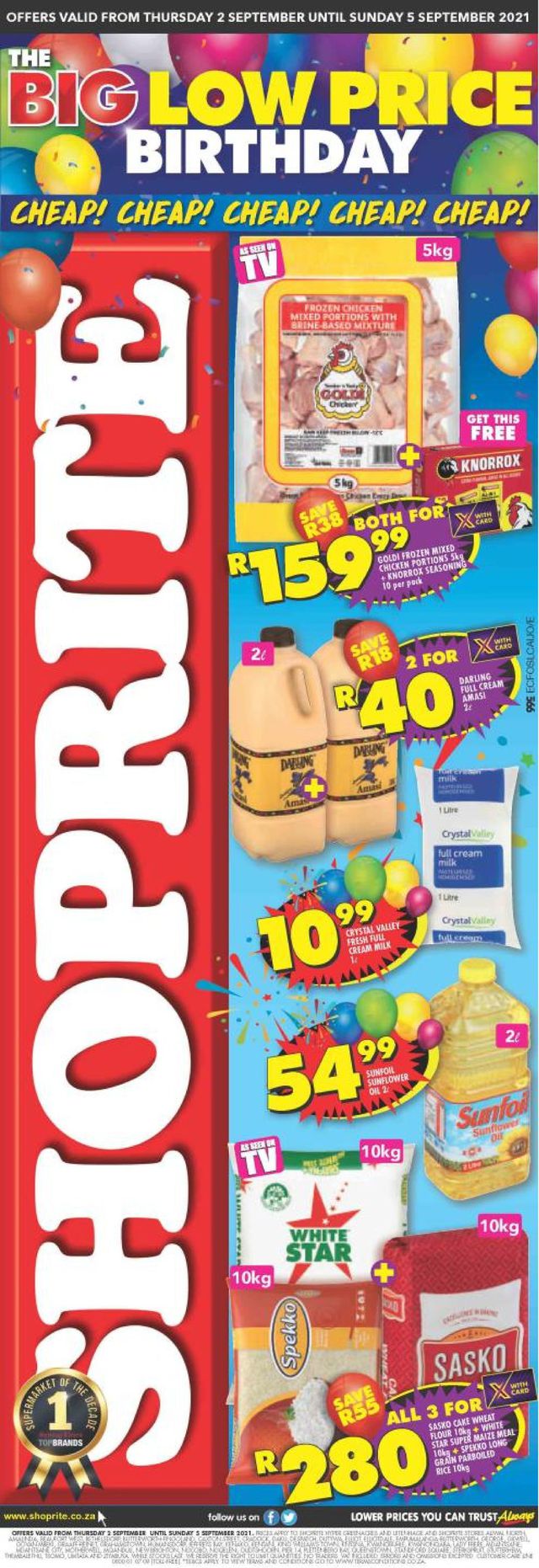 Shoprite Catalogue from 2021/09/02