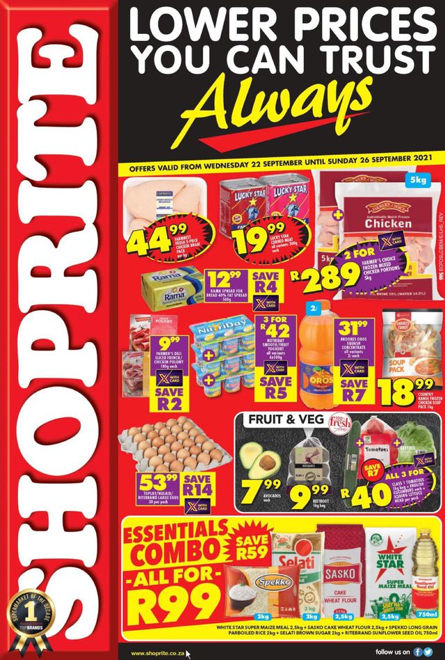 Shoprite Catalogue from 2021/09/22
