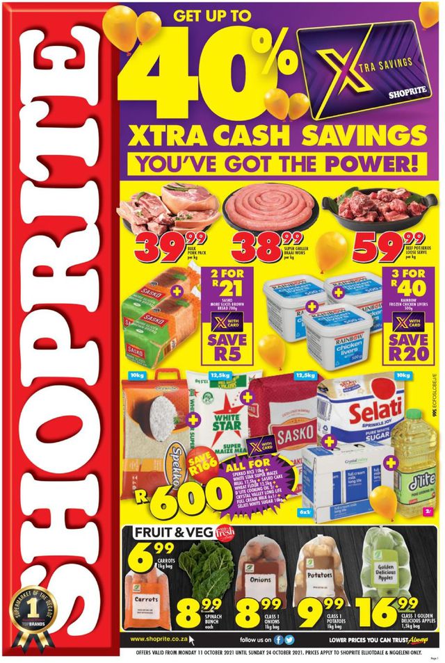 Shoprite Catalogue from 2021/10/11