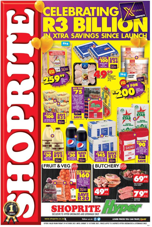 Shoprite Catalogue from 2021/10/29