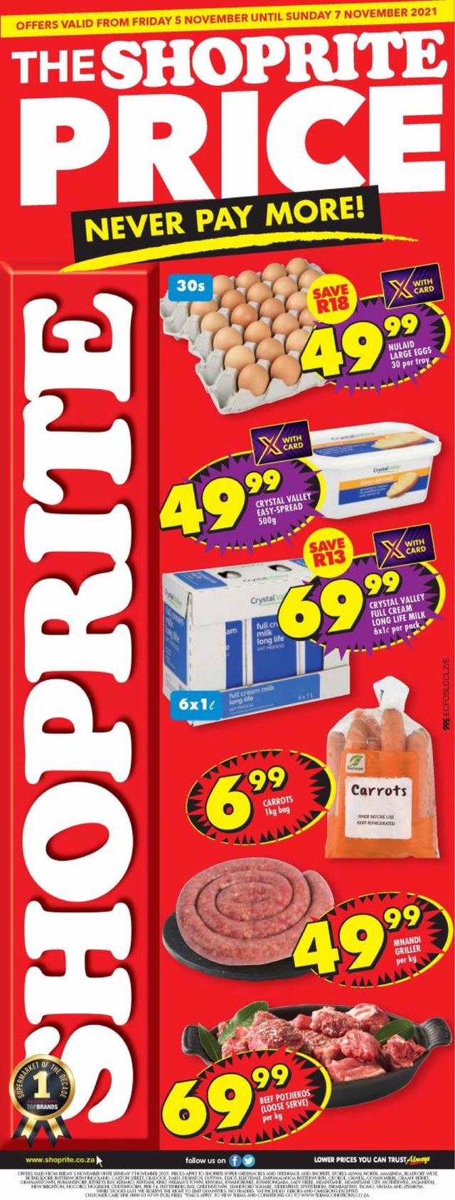 Shoprite Catalogue from 2021/11/05