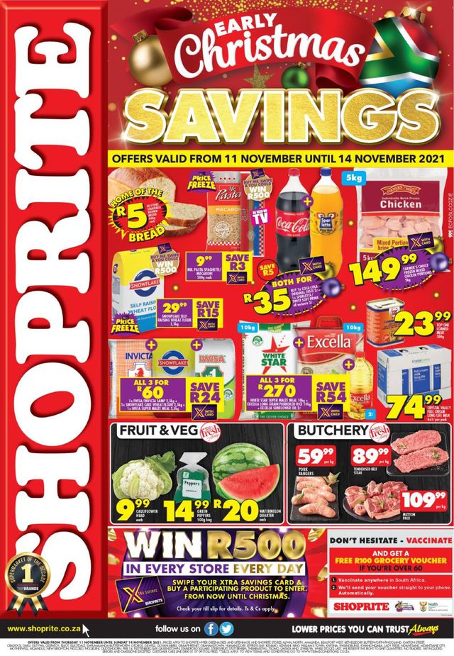 Shoprite Catalogue from 2021/11/11