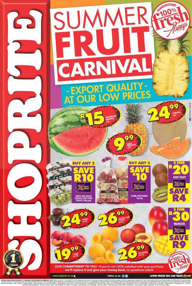 Shoprite Catalogue from 2022/01/31