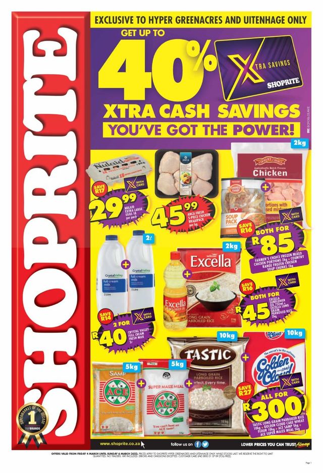 Shoprite Catalogue from 2022/03/04