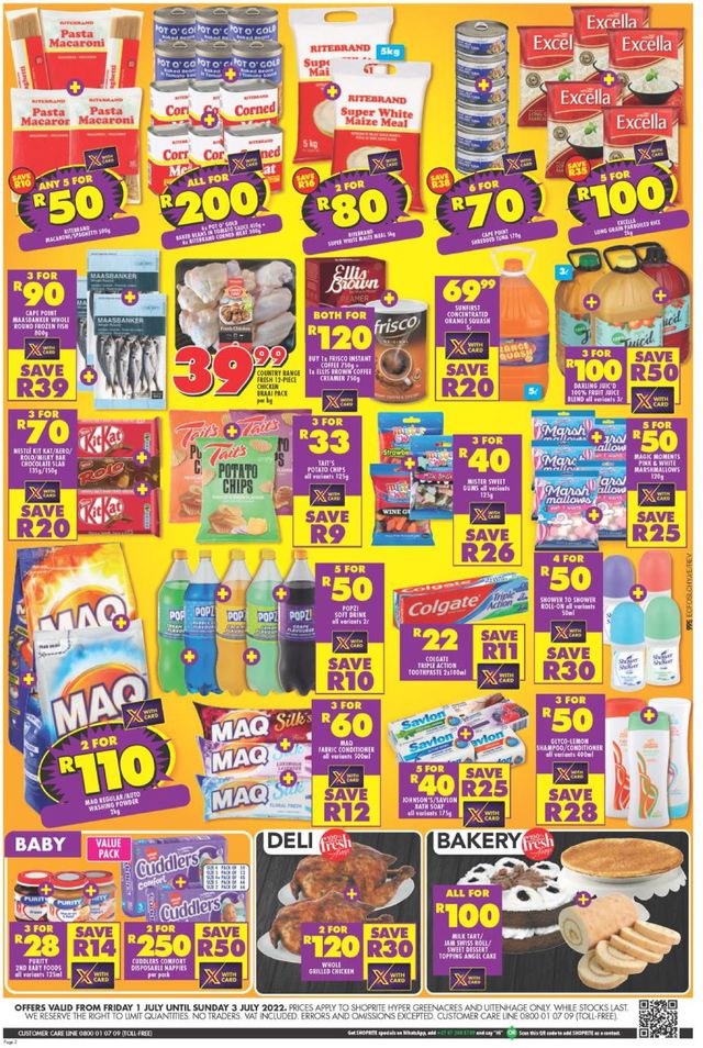 Shoprite Catalogue from 2022/07/01