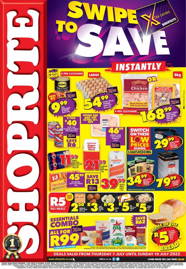 Shoprite Catalogue from 2022/07/07