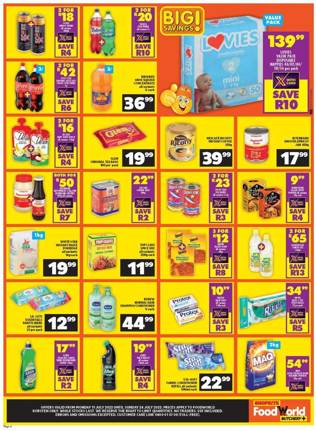 Shoprite Catalogue from 2022/07/11