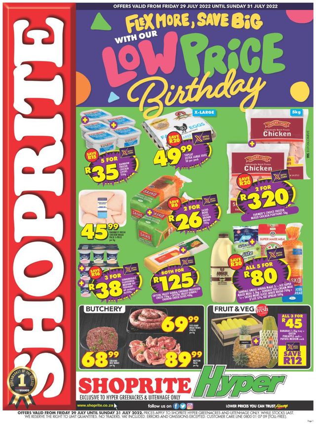Shoprite Catalogue from 2022/07/29