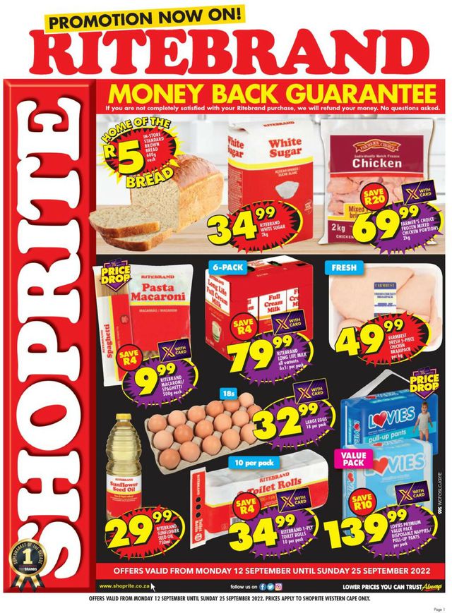 Shoprite Catalogue from 2022/09/12