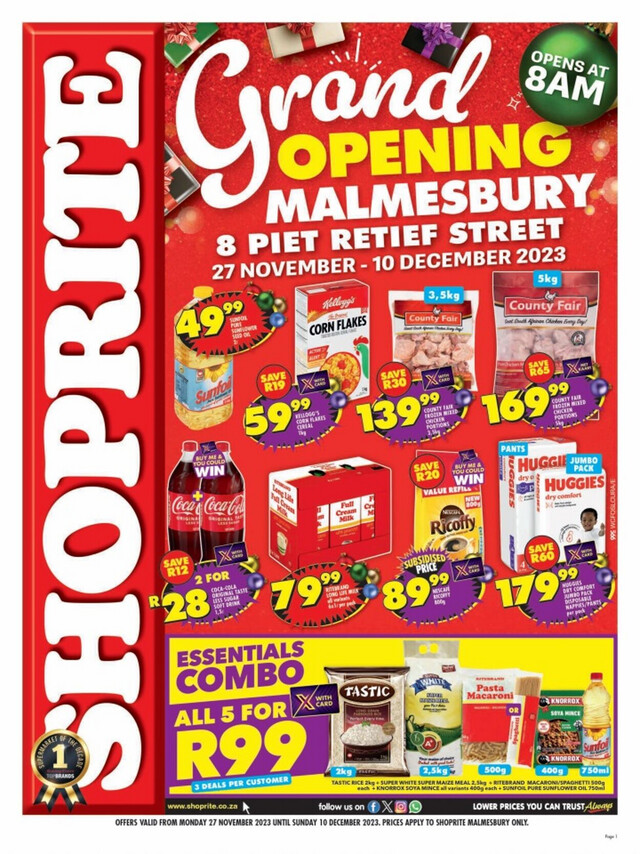 Shoprite Catalogue from 2023/11/27