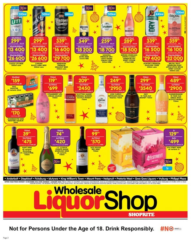 Shoprite Catalogue from 2023/12/18