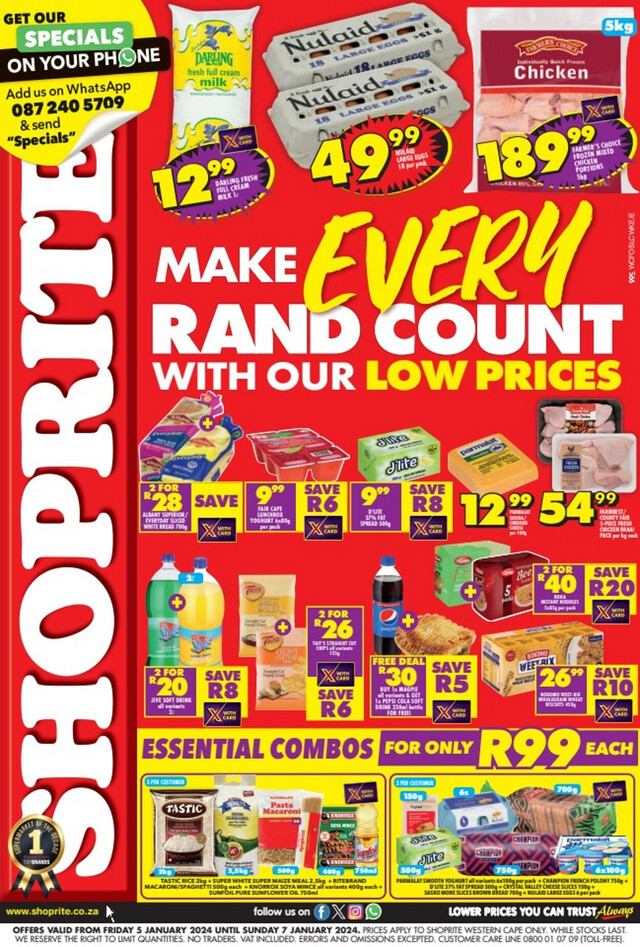 Shoprite Catalogue from 2024/01/05