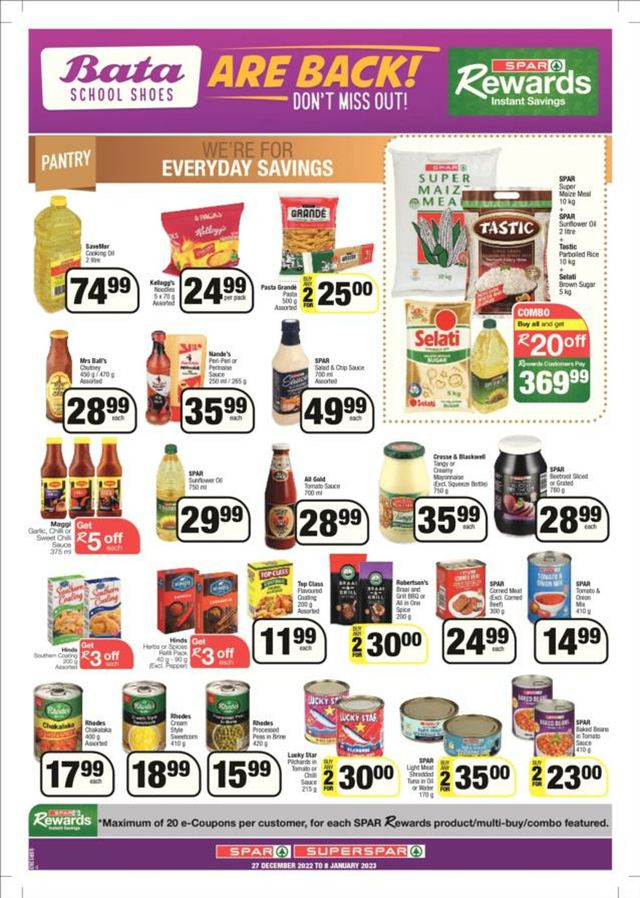 SPAR Catalogue from 2022/12/27