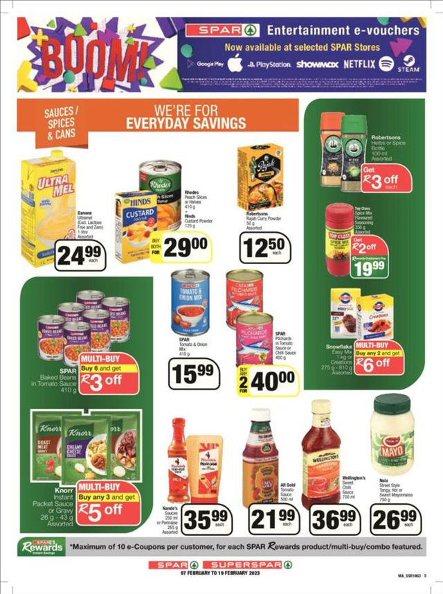 SPAR Catalogue from 2023/02/07