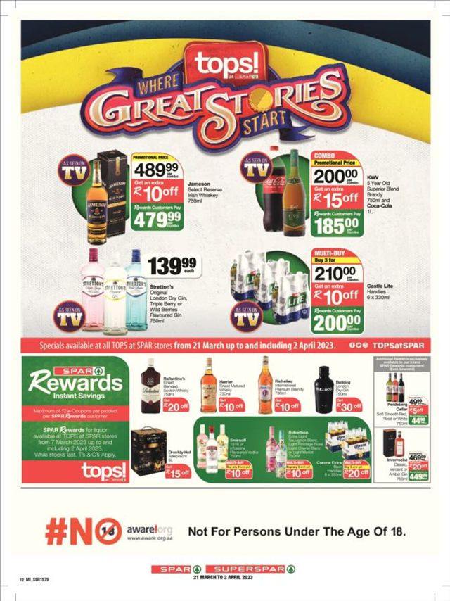 SPAR Catalogue from 2023/03/21