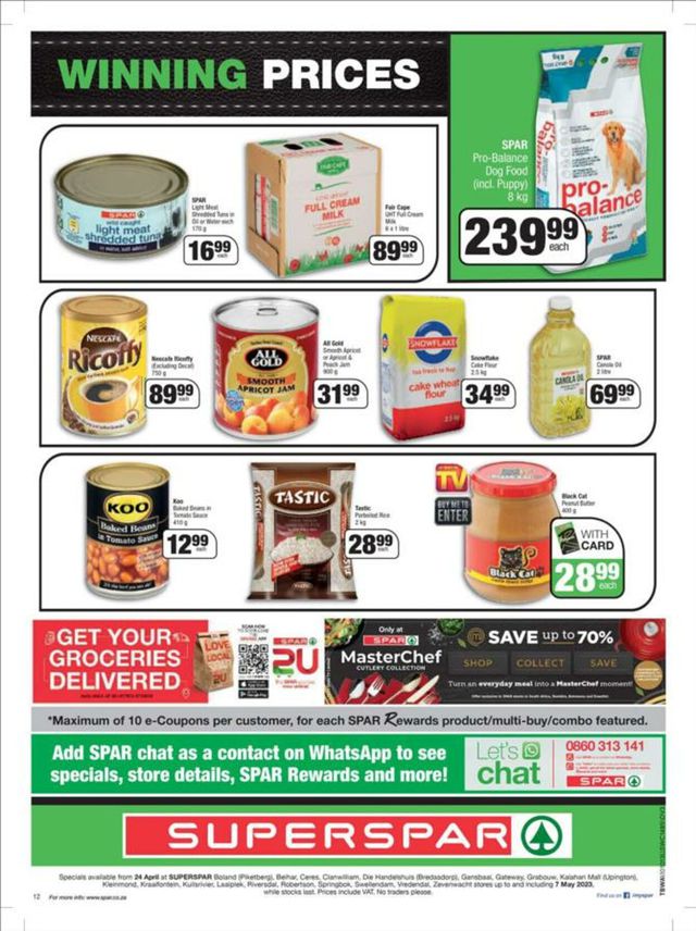 SPAR Catalogue from 2023/04/24