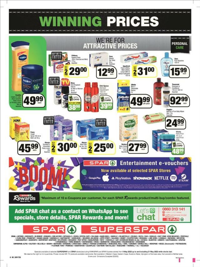 SPAR Catalogue from 2023/05/09