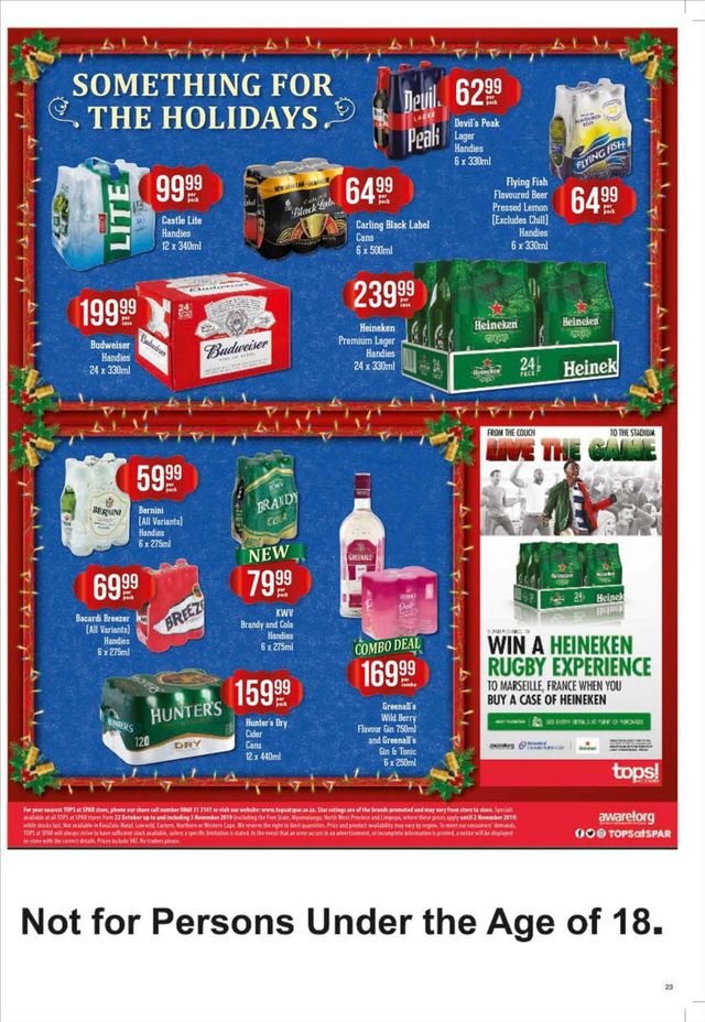 SPAR Catalogue from 2019/10/22