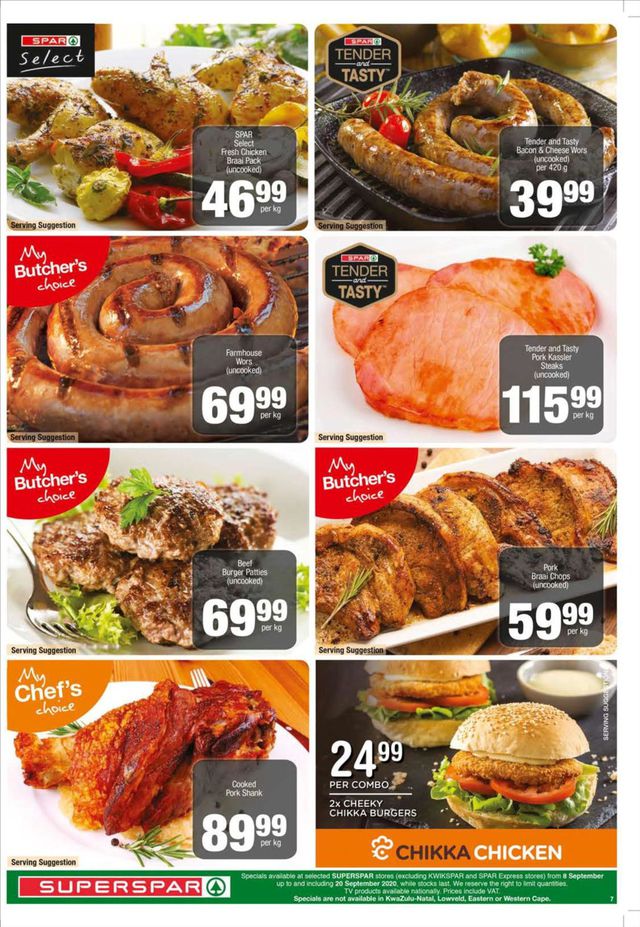 SPAR Catalogue from 2020/09/08