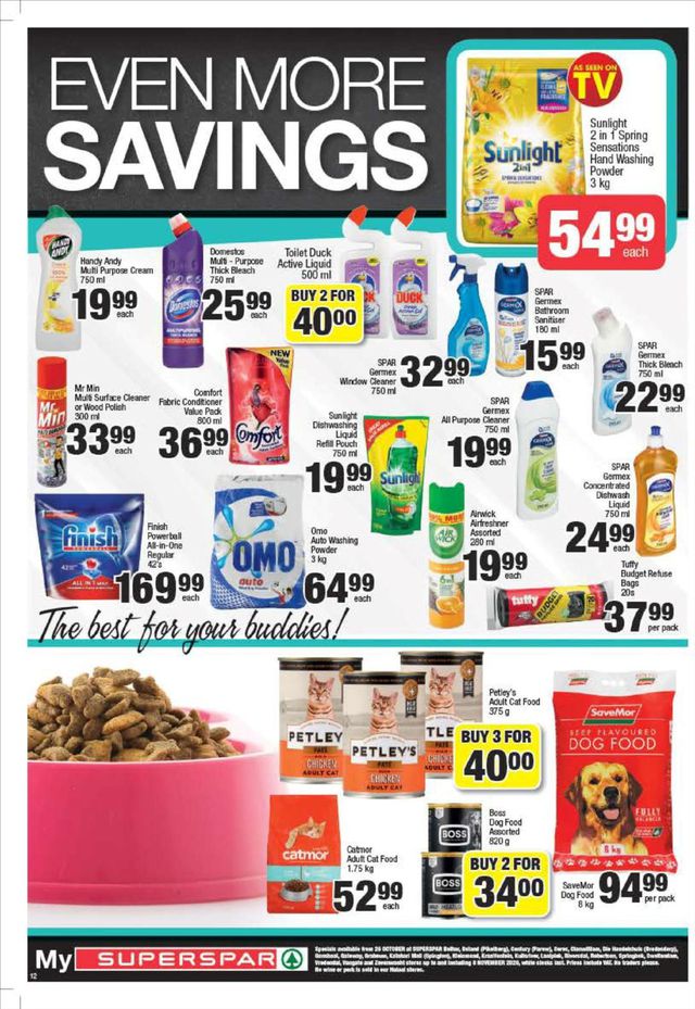SPAR Catalogue from 2020/10/26