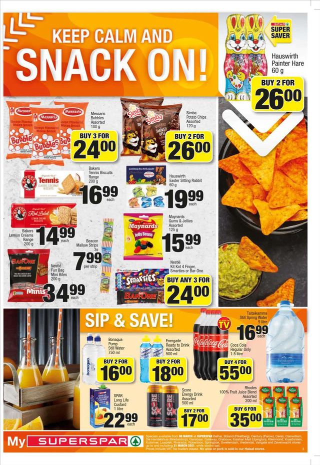 SPAR Catalogue from 2021/03/08