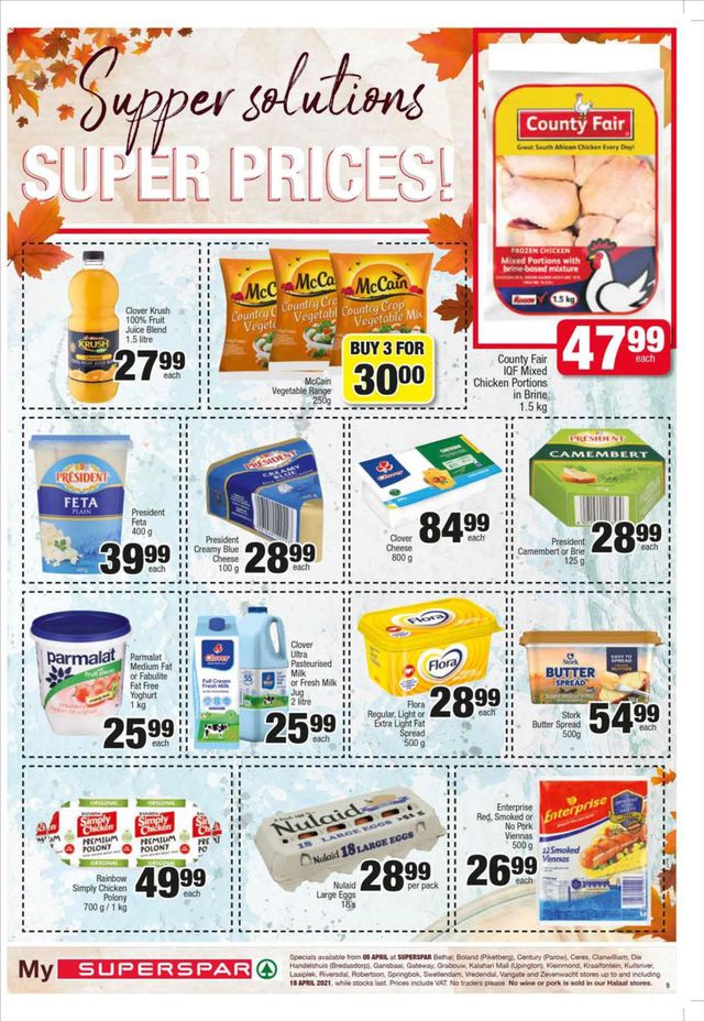 SPAR Catalogue from 2021/04/05